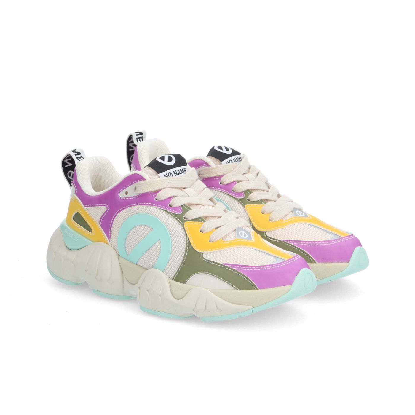 KRAZEE RUNNER W - KNIT/DISCOLOR - OFF WHITE/LILAC